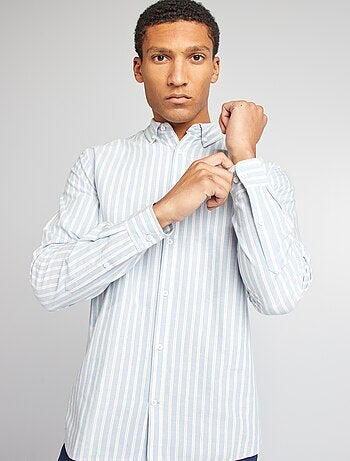 Camisa oxford estampada