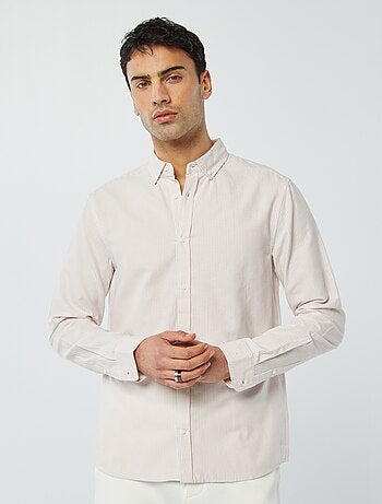 Camisa oxford estampada