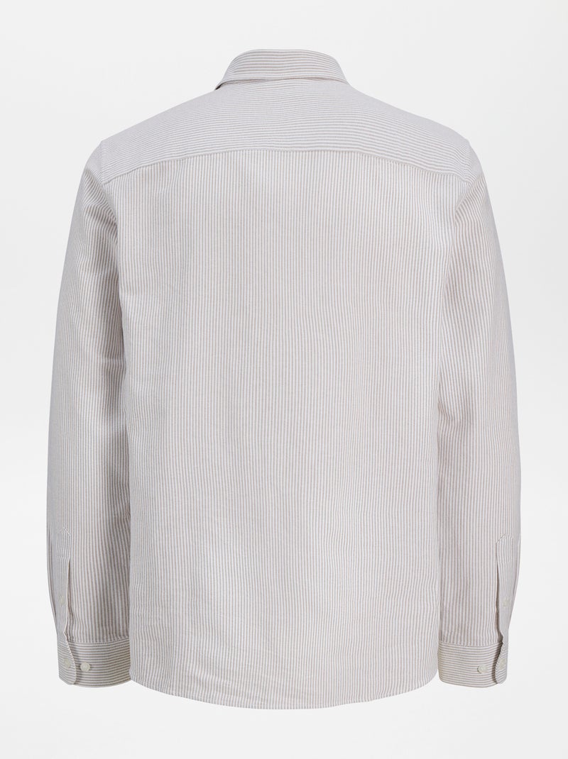 Camisa oxford 'JJ Rebel' BLANCO - Kiabi
