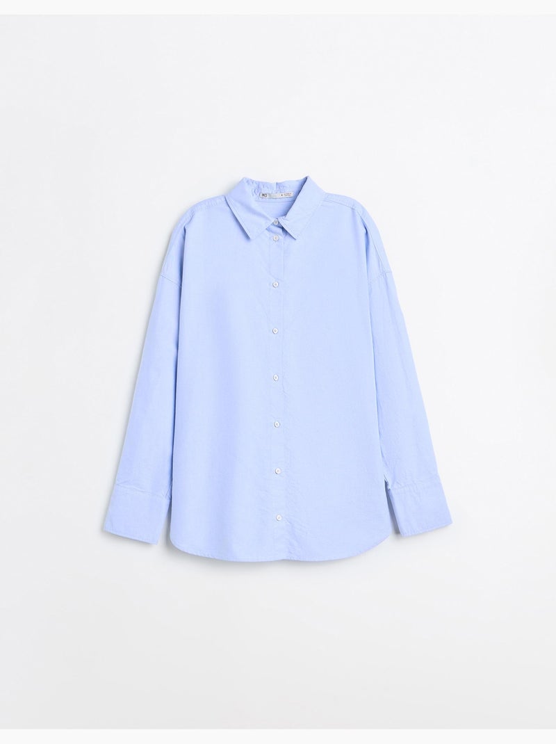 Camisa oxford, mo fashion Azul - Kiabi