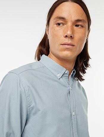 Camisa oxford regular fit