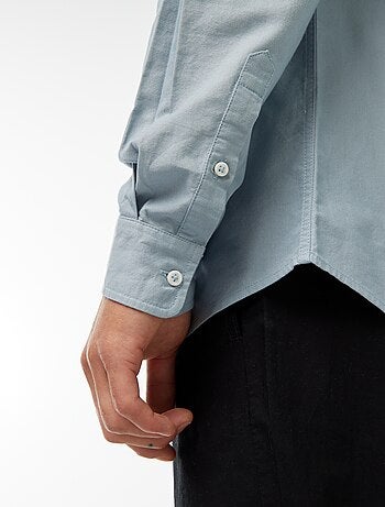 Camisa oxford regular fit