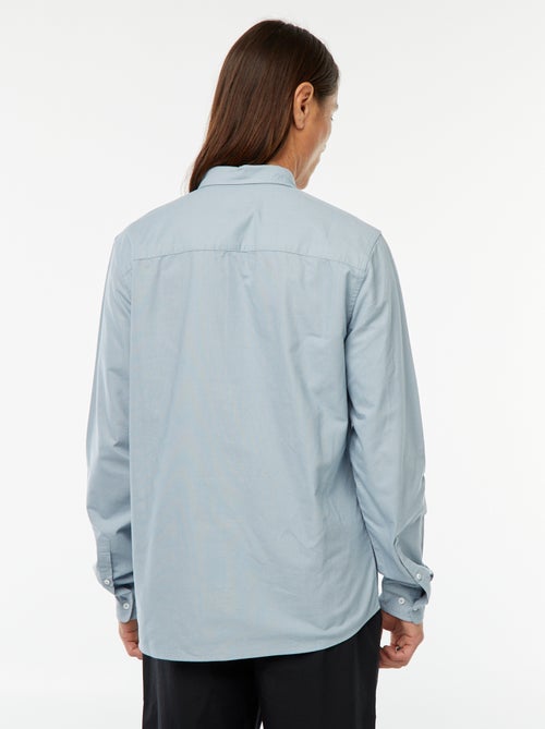 Camisa oxford regular fit - Kiabi