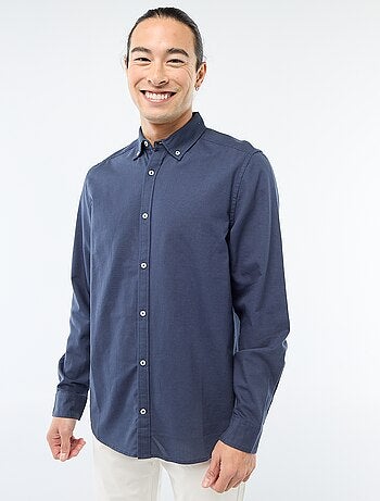 Camisa oxford regular fit
