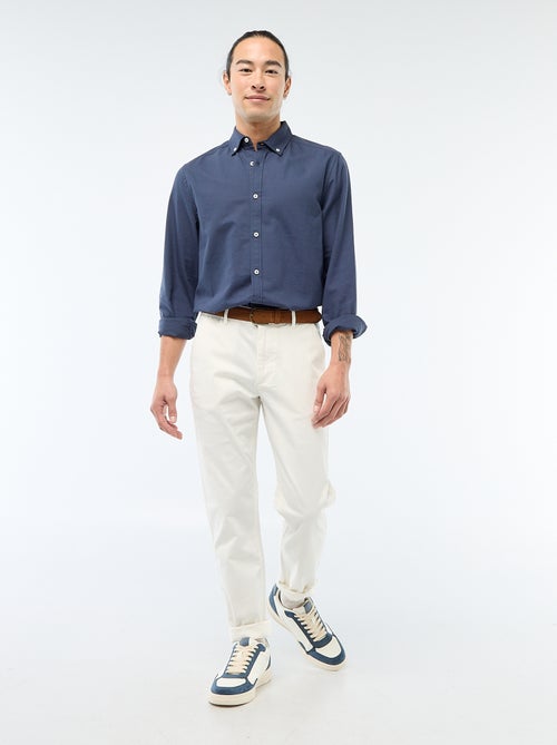 Camisa oxford regular fit - Kiabi Camisa oxford regular fit - Kiabi