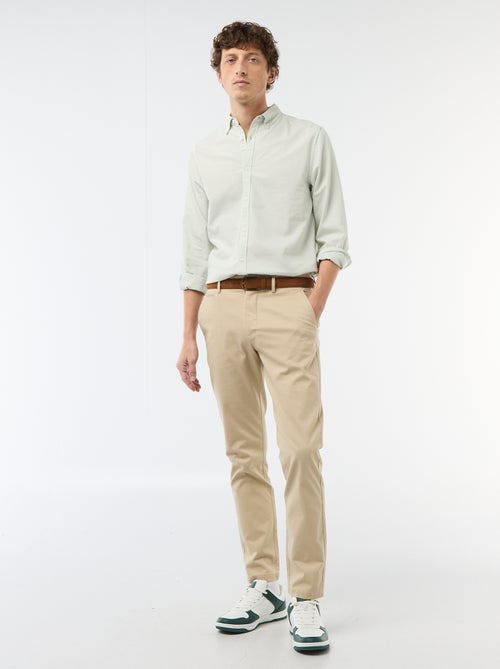 Camisa oxford regular fit - Kiabi