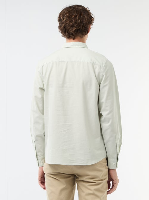 Camisa oxford regular fit - Kiabi