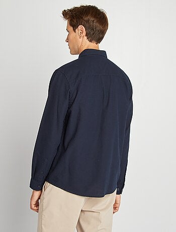 Camisa oxford regular fit