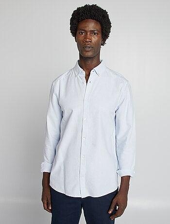 Camisa oxford regular fit