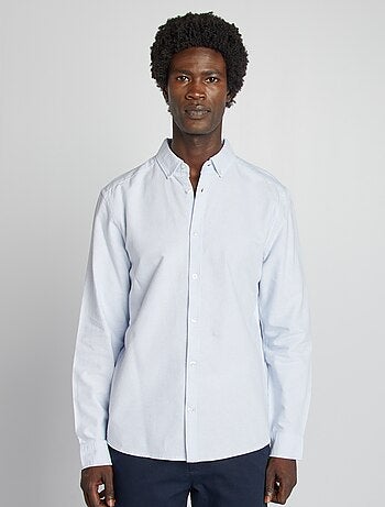 Camisa oxford regular fit