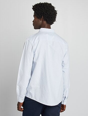 Camisa oxford regular fit