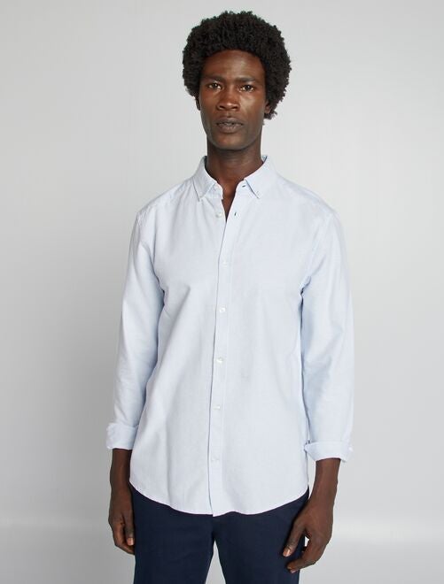 Camisa oxford regular fit - Kiabi