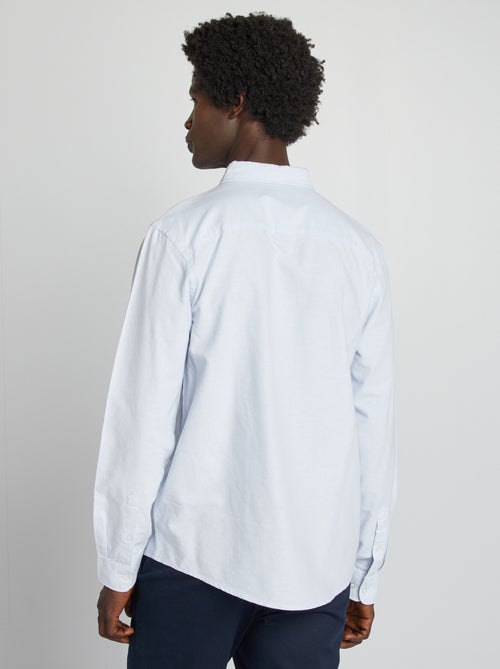 Camisa oxford regular fit - Kiabi Camisa oxford regular fit - Kiabi