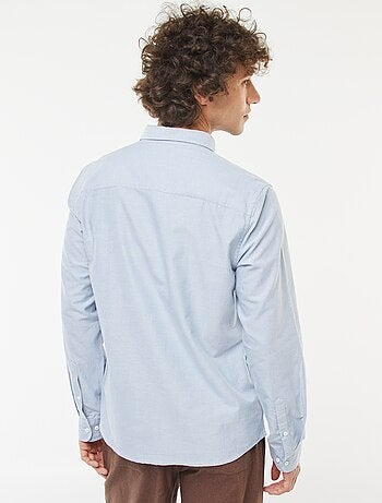 Camisa oxford regular fit