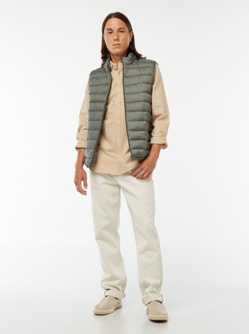 Camisa oxford regular fit - Kiabi