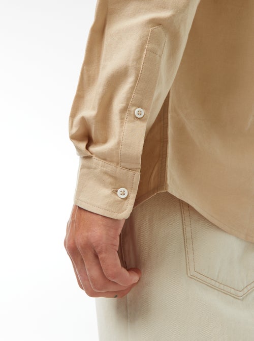 Camisa oxford regular fit - Kiabi