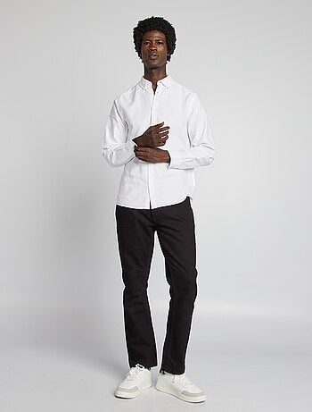 Camisa oxford regular fit