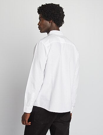 Camisa oxford regular fit