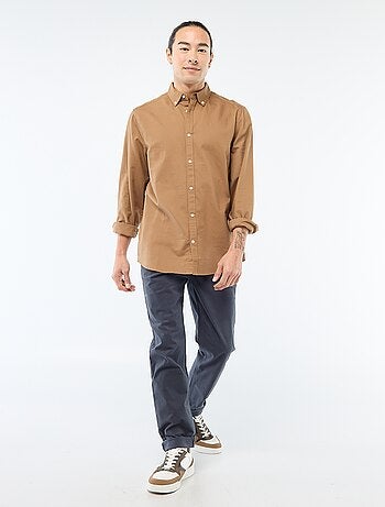 Camisa oxford regular fit