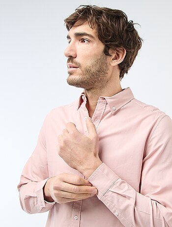 Camisa oxford regular fit