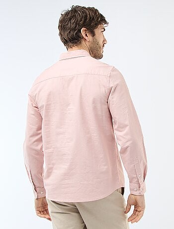 Camisa oxford regular fit