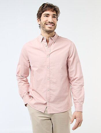 Camisa oxford regular fit