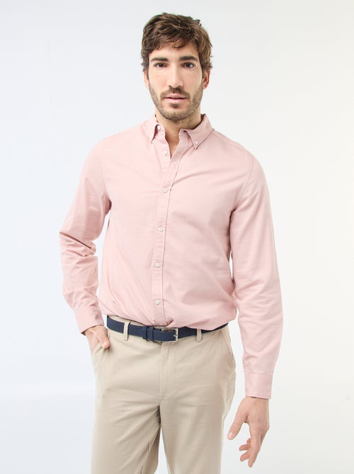 Camisa oxford regular fit - Kiabi