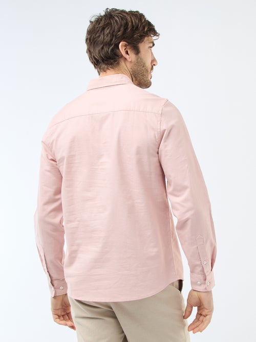 Camisa oxford regular fit - Kiabi