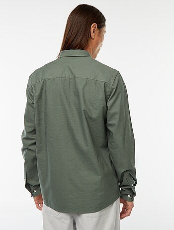 Camisa oxford regular fit
