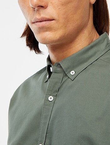 Camisa oxford regular fit