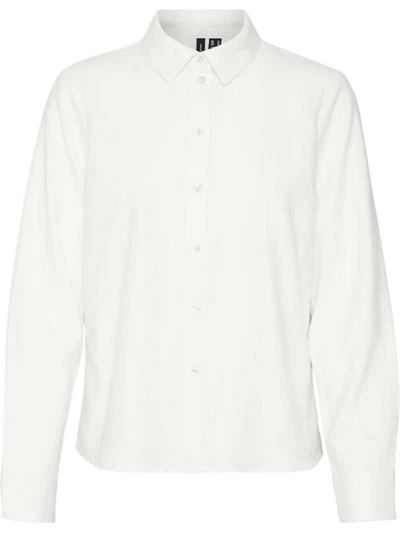 Camisa oxford vero moda para mujer Blanco - Kiabi