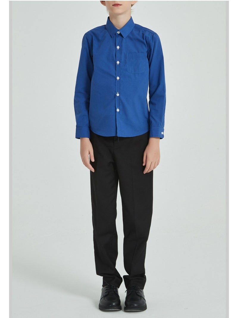 Camisa para niños Kebello Azul - Kiabi