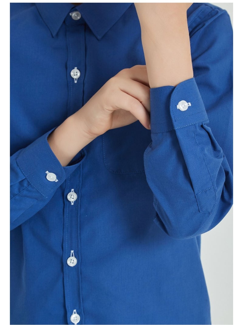 Camisa para niños Kebello Azul - Kiabi
