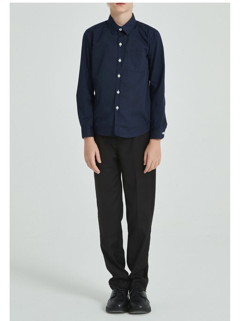 Camisa para niños Kebello Azul marino - Kiabi