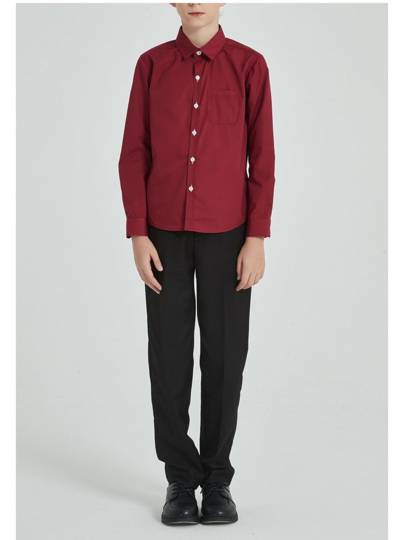 Camisa para niños Kebello Burdeos - Kiabi