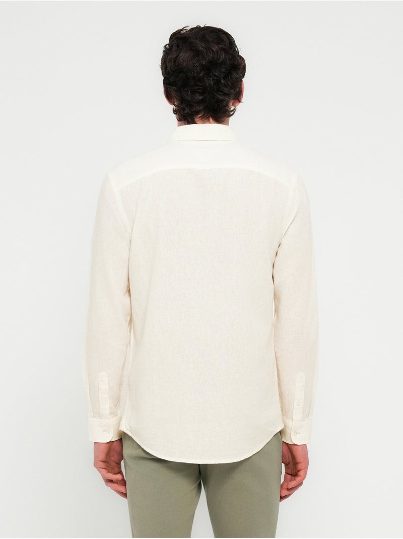 Camisa para ponerse - Tommy Hilfiger Crudo - Kiabi