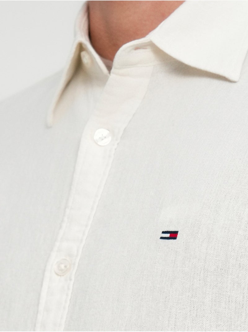 Camisa para ponerse - Tommy Hilfiger Crudo - Kiabi