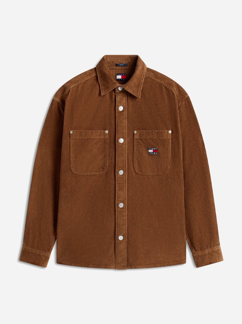 Camisa para ponerse - Tommy jeans Camel - Kiabi