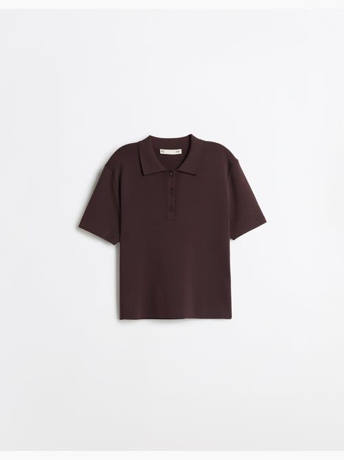 Camisa polo de manga corta, mo fashion - Kiabi Camisa polo de manga corta, mo fashion - Kiabi