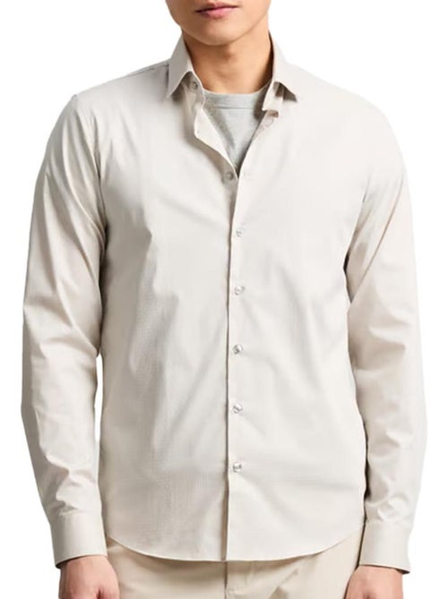 Camisa Popelín Calvin Klein Jeans para Hombre - Kiabi