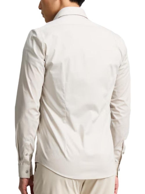 Camisa Popelín Calvin Klein Jeans para Hombre - Kiabi Camisa Popelín Calvin Klein Jeans para Hombre - Kiabi