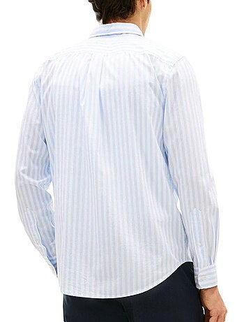 Camisa popelín tommy hilfiger hombre