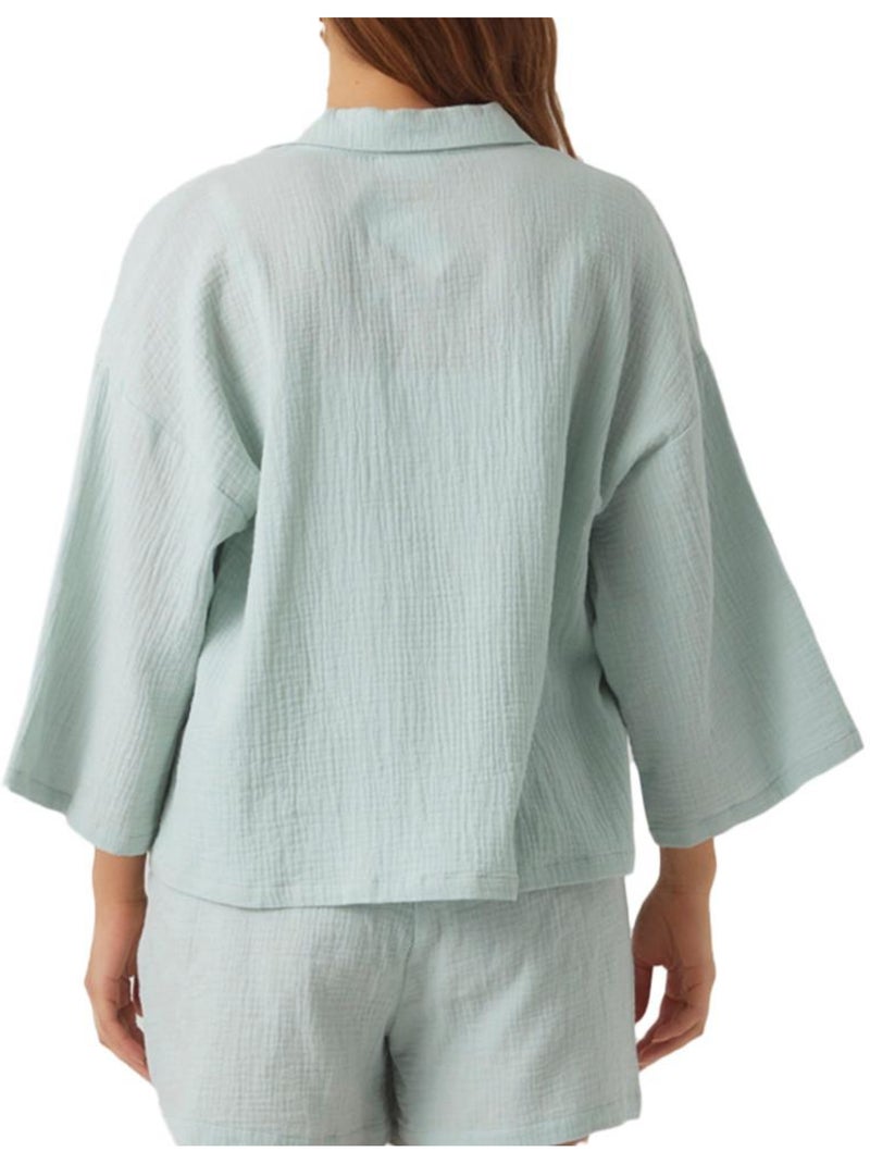 Camisa Premamá Mamalicious Verde - Kiabi
