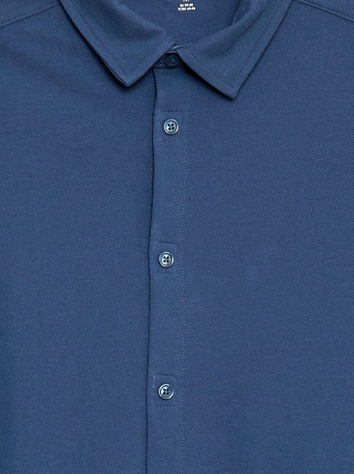 Camisa recta - colección fácil de poner - Kiabi