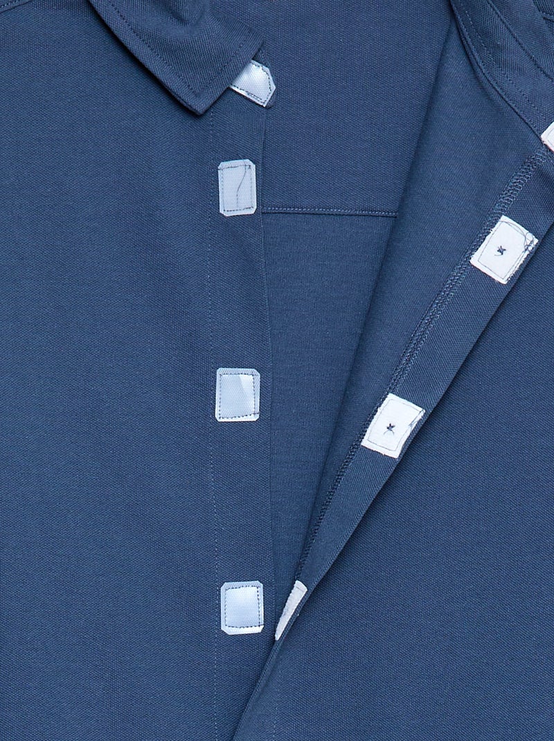 Camisa recta - colección fácil de poner Azul - Kiabi