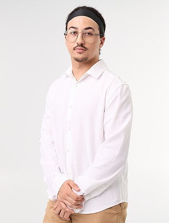 Camisa recta - colección fácil de poner