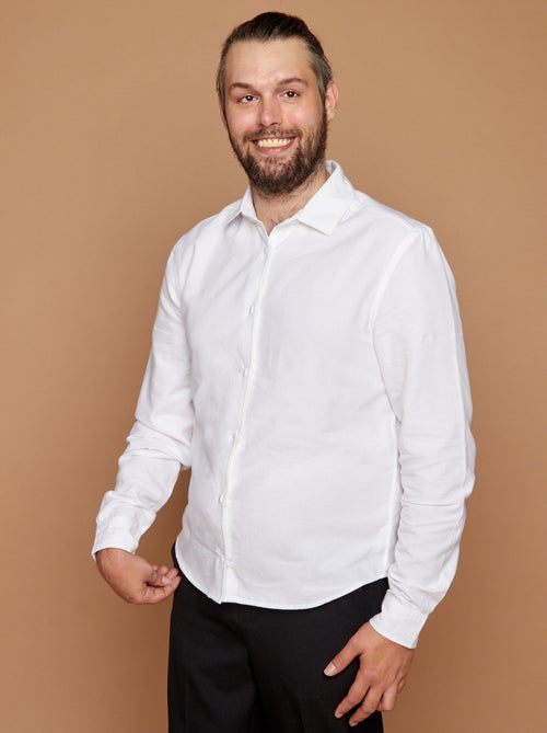 Camisa recta - colección fácil de poner - Kiabi