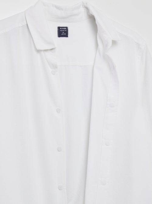 Camisa recta - colección fácil de poner - Kiabi