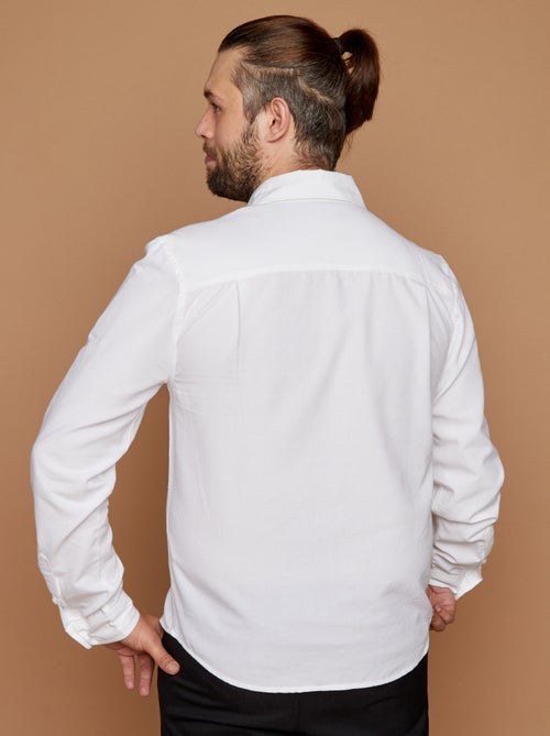 Camisa recta - colección fácil de poner - Kiabi