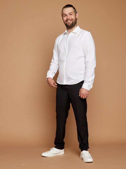 Camisa recta - colección fácil de poner - Kiabi